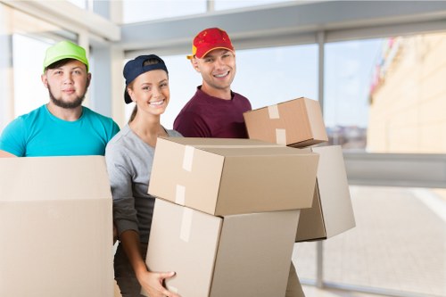 Commercial removal truck hire for office relocation in Putney
