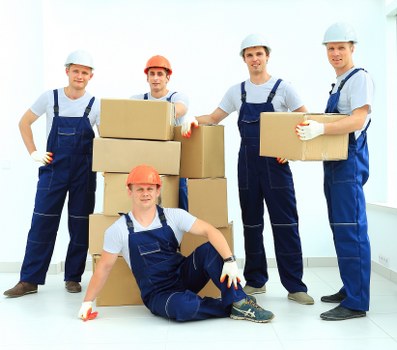 Removal van in Putney using PPE and secure handling procedures