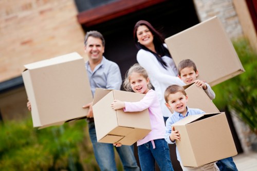 Commercial move using a removal van in Putney